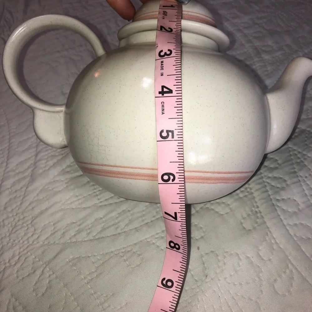 VINTAGE RARE COUNTRY CUPBOARD KOREA STONE TEAPOT